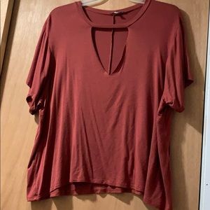 Charlotte Russe cut out tee